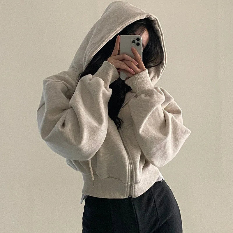 Winter Women Hooded Hoodies