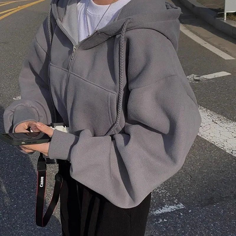 Winter Women Hooded Hoodies
