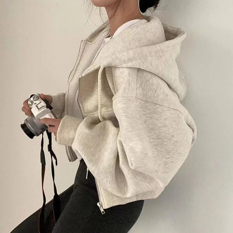 Winter Women Hooded Hoodies